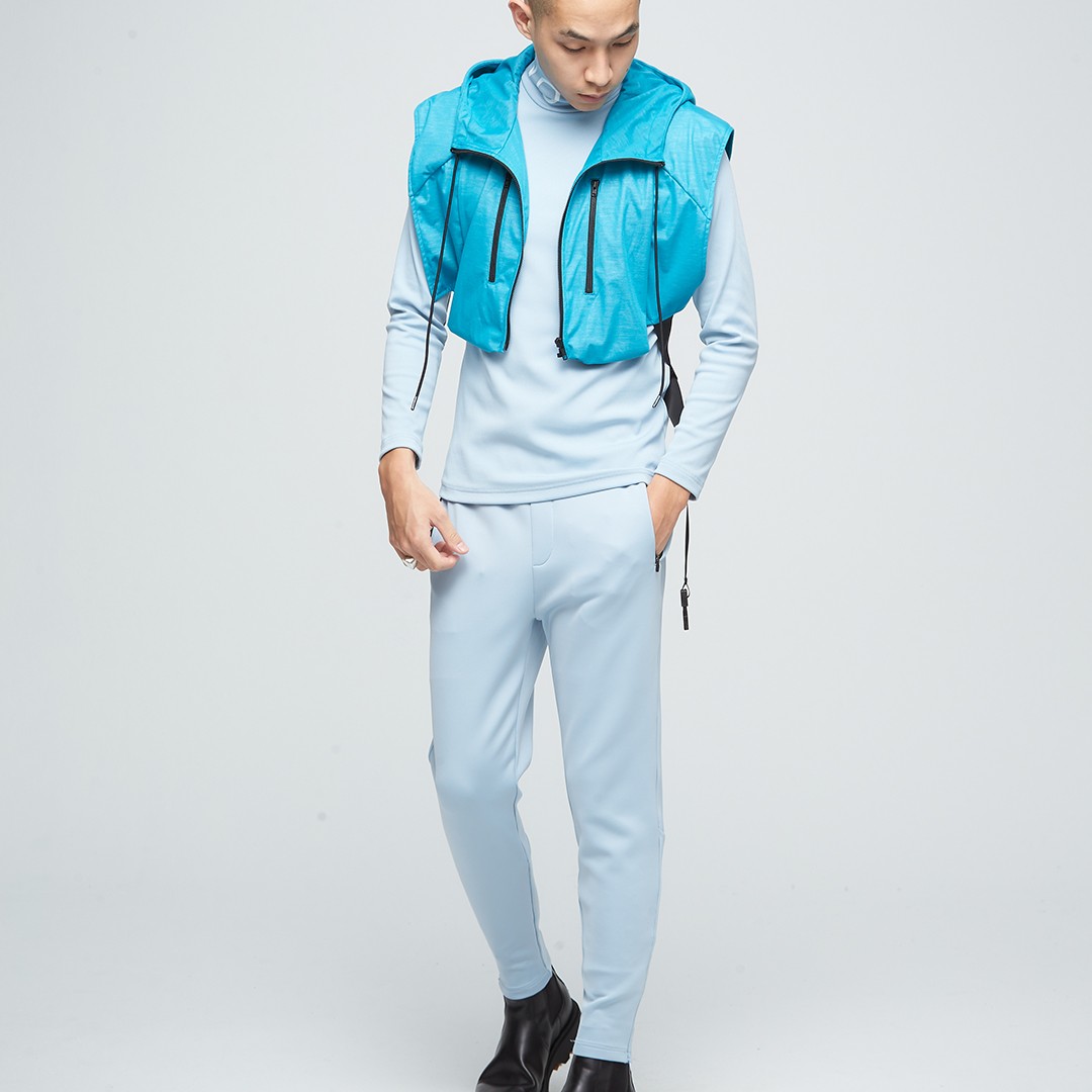 防潑水造型連帽短版背心【多色】