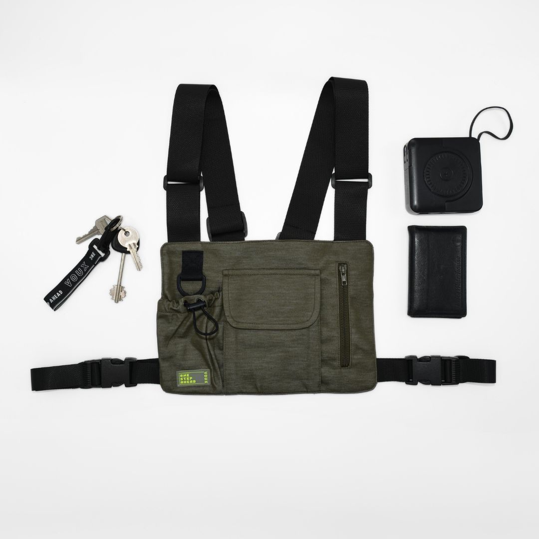 防潑水多功能工裝背心包【多色】