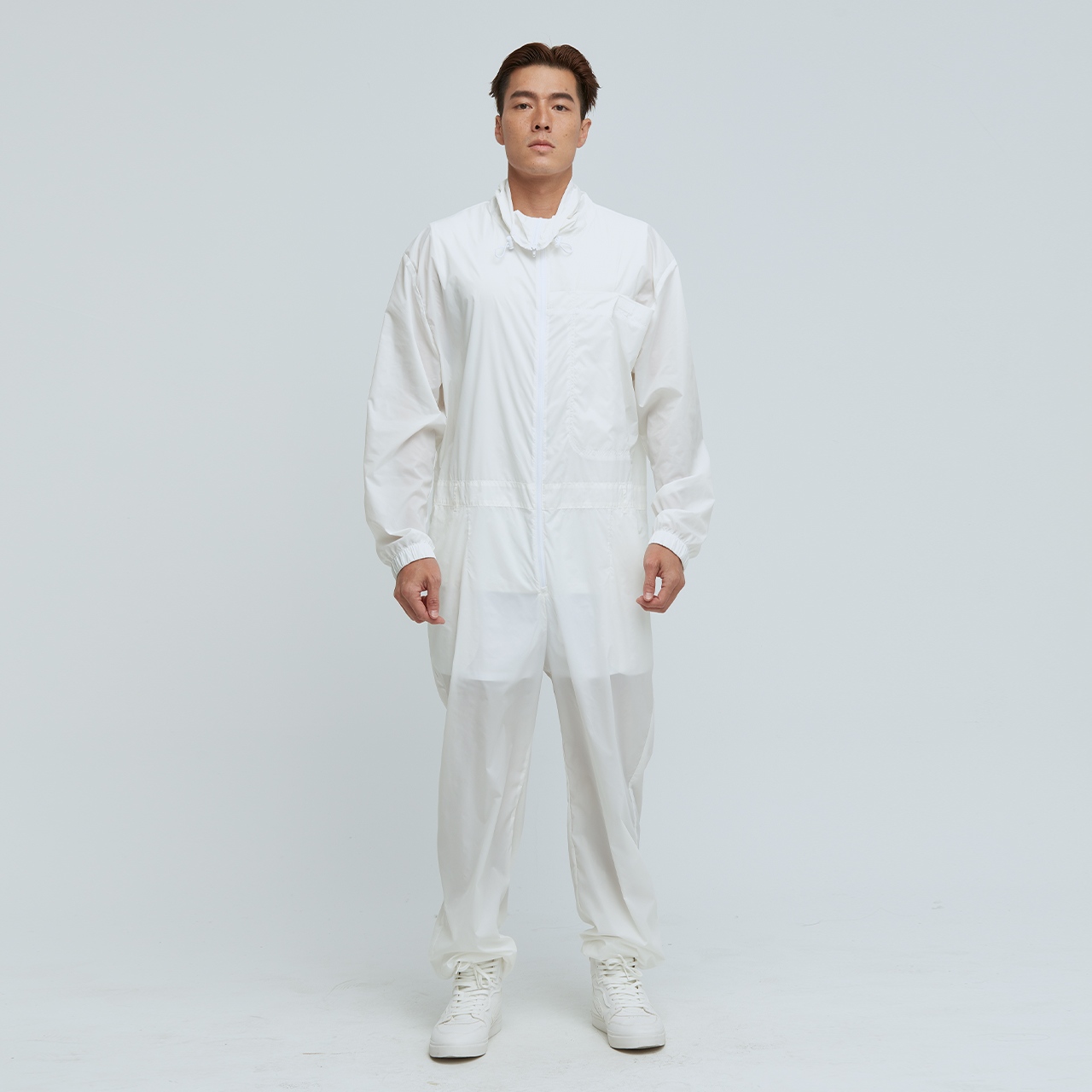 Ultracool-涼感透明高領連身工裝服