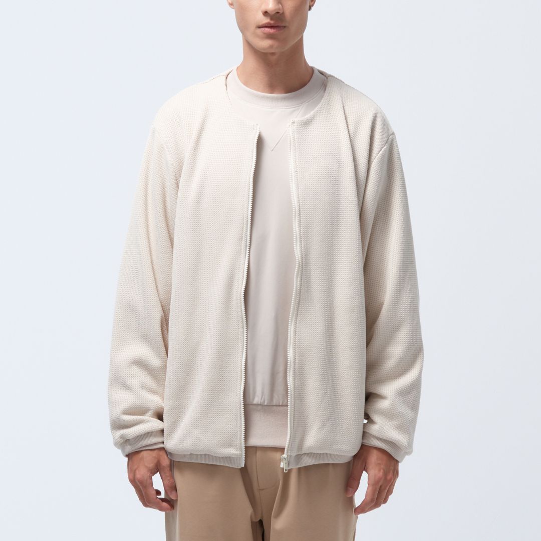 甦活華夫格無領外套【多色】