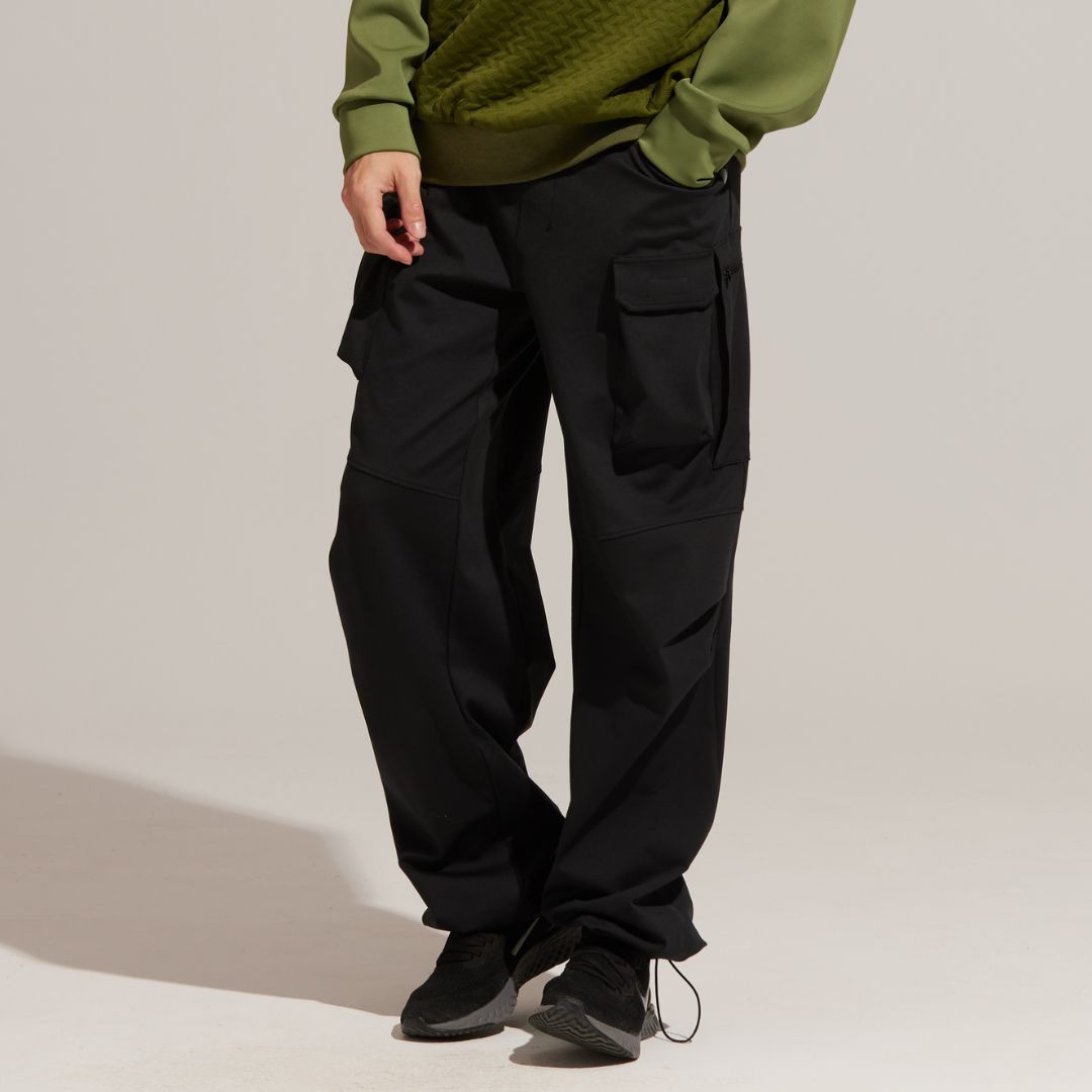 REBOOT動能-拉鍊口袋飛梭工裝褲【多色】