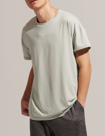 REBOOT瞬眠-親膚反褶短袖上衣【兩色】