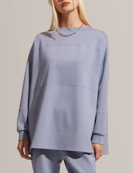 REBOOT動能-棉柔寬鬆長版上衣【多色】