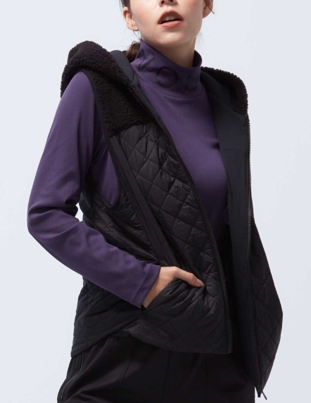 REBOOT-甦活石墨烯棉拼接衍縫背心【多色】