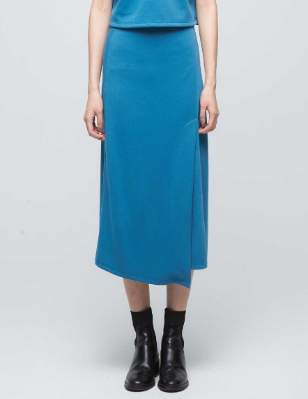 REBOOT-復甦機能不對稱中長裙【兩色】