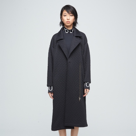 COZEE-翻領鋪棉大衣【多色】