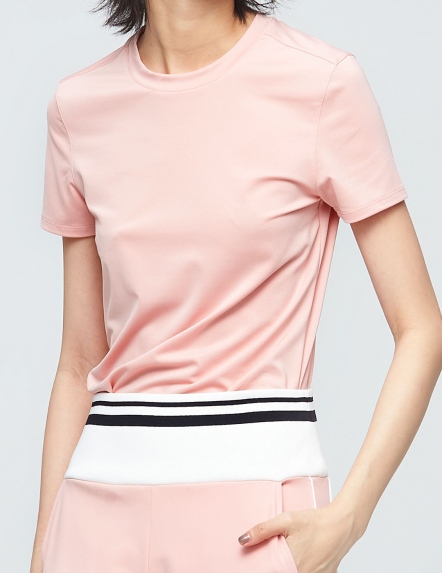 吸排後剪接修身上衣【三色】