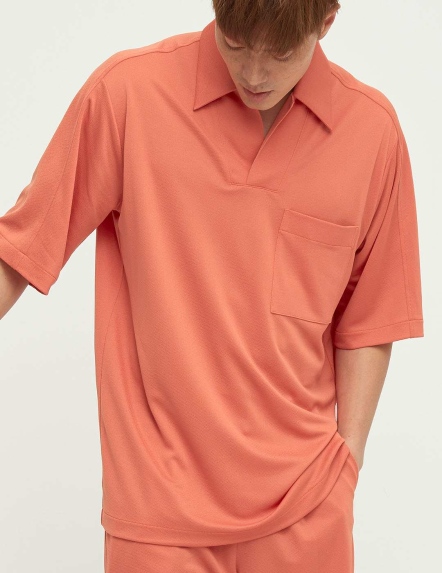 古巴領套頭上衣