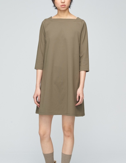 REBOOT-復甦機能一字領洋裝【兩色】