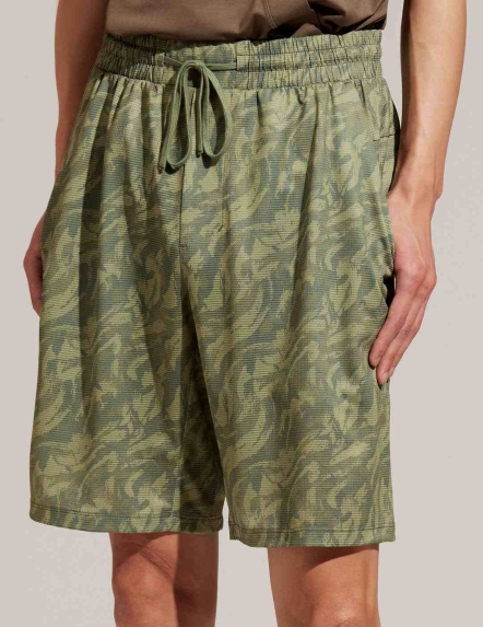 透氣迷彩沙攤褲【三色】