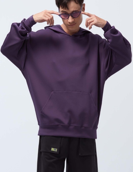 COZEE-抗菌吸排棉柔口袋連帽衛衣【兩色】