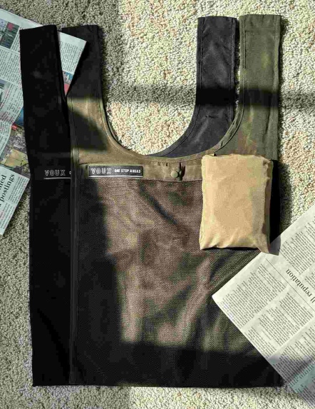 環保再生-折疊網眼功能袋【三色】