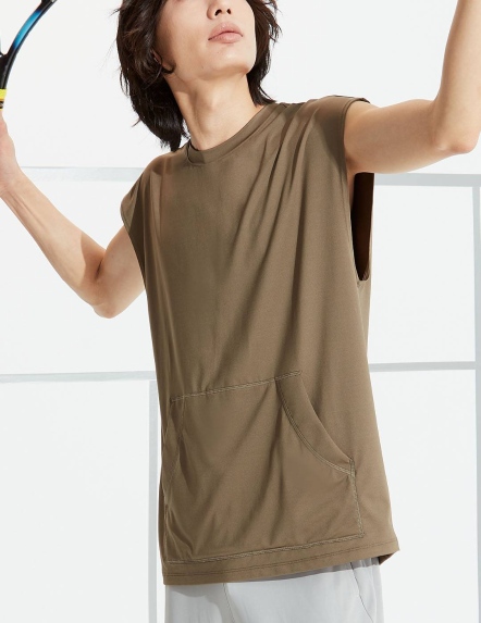 口袋圓領訓練衣【兩色】