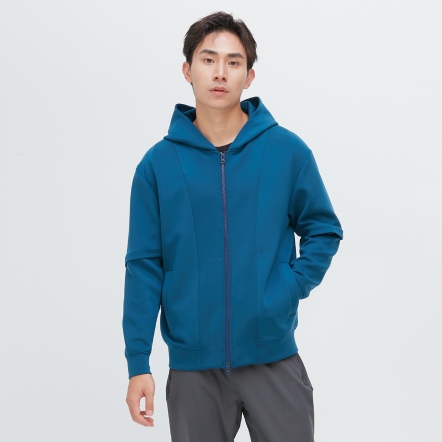 抗菌連帽剪接棉柔吸排外套【多色】