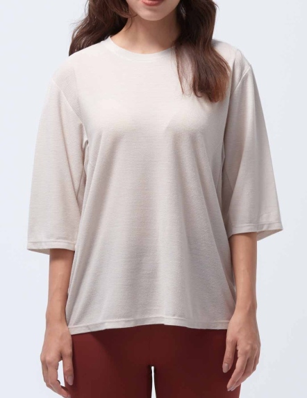 華夫格造型上衣【三色】