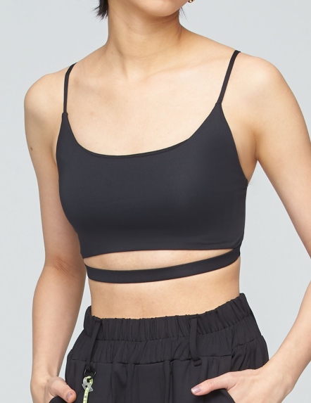 涼感鏤空造型Bra背心【三色】