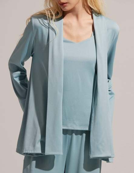 親膚連襟領罩衫【兩色】