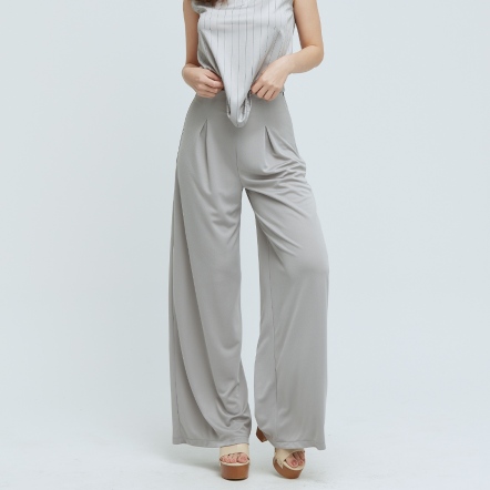 COZEE-抗菌高腰落地寬褲【多色】