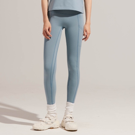 超細磨毛口袋魔力緊身褲【多色】