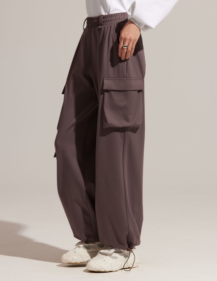 REBOOT多口袋抽繩飛梭工裝褲【兩色】