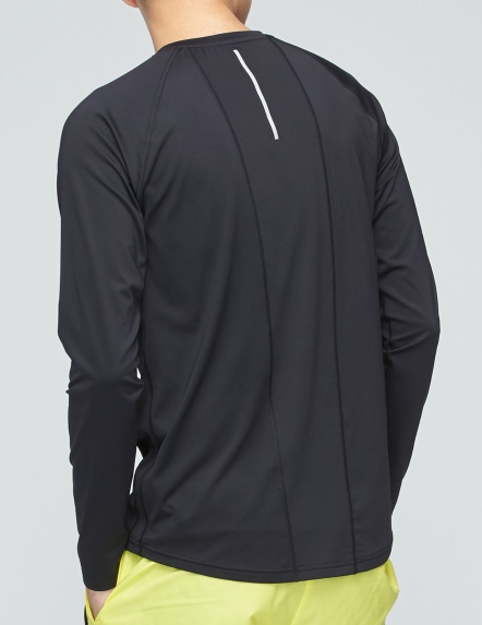 吸排半襟拉鍊上衣【兩色】