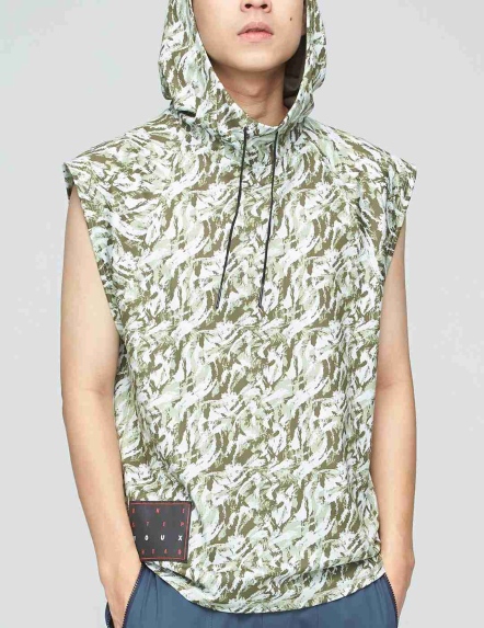 抗菌吸排連帽背心【多色】