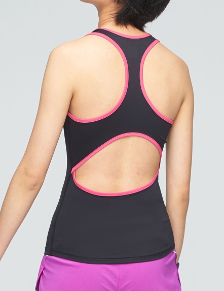 吸排高彈鏤空背心【兩色】