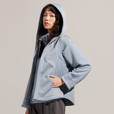 防水透濕剪邊連帽背心【多色】