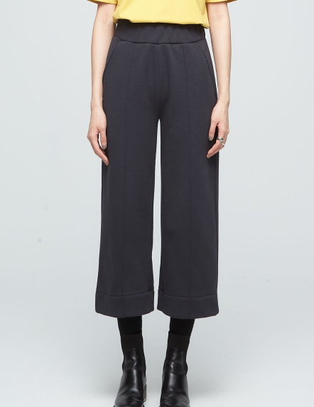 簡約直筒寬褲【三色】