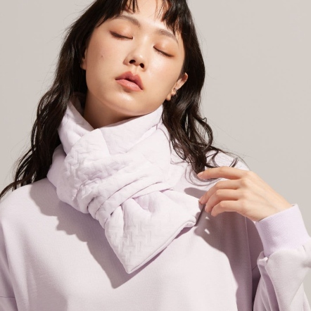 REBOOT動能-線性緹花套口圍脖【多色】