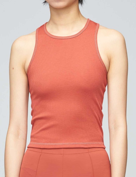 棉柔削肩背心【多色】