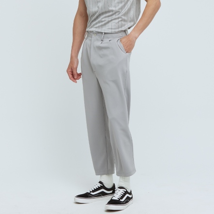 COZEE-打褶休閒九分褲【多色】