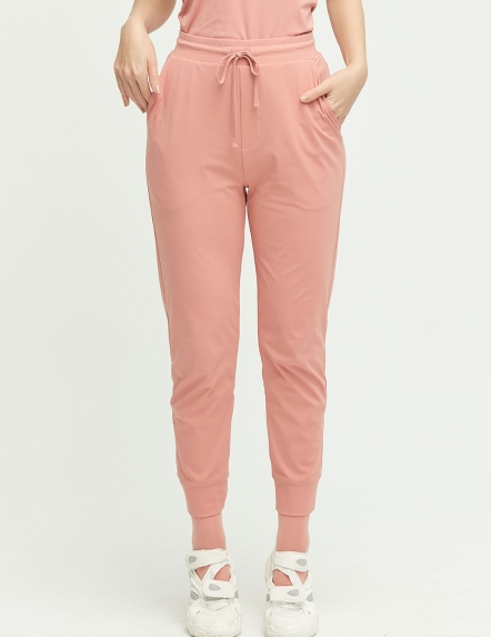 涼感九分束口褲【三色】