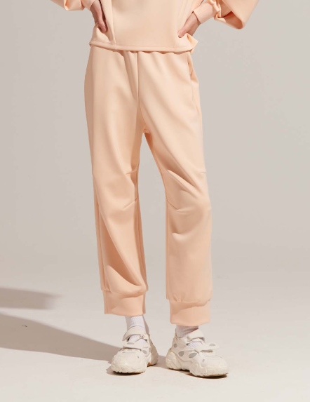 棉柔繭型縮口八分褲【多色】