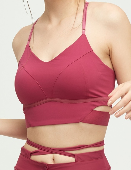 側腰鏤空魔力Bra【兩色】