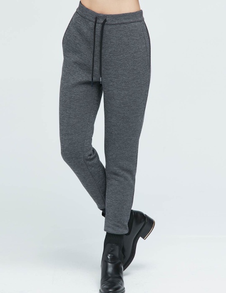 抗菌吸排刷毛束口褲