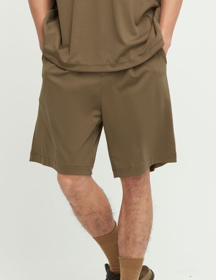 REBOOT復甦機能打褶五分短褲【三色】