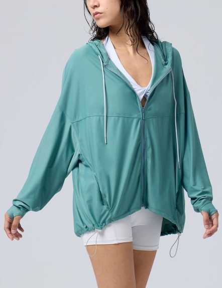 涼感抗UV防曬連帽外套【多色】