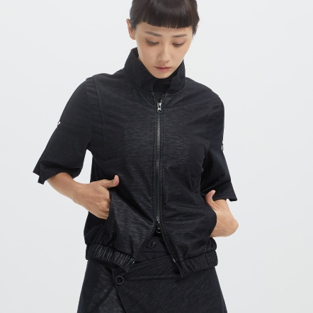 SPORTSWEAR - 褶邊五分袖外套【多色】