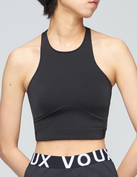 後拉鍊削肩運動內衣