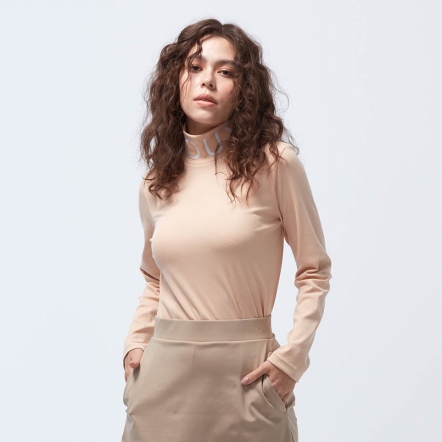 抗菌Logo高領上衣【多色】