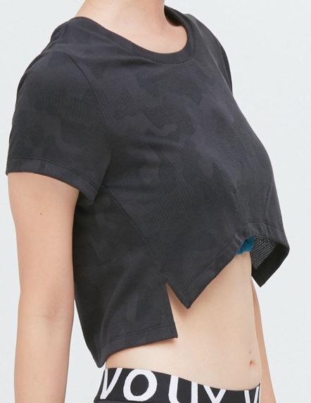 膠原蛋白短版上衣【兩色】