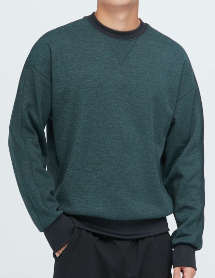 抗菌落肩刷毛衛衣【三色】