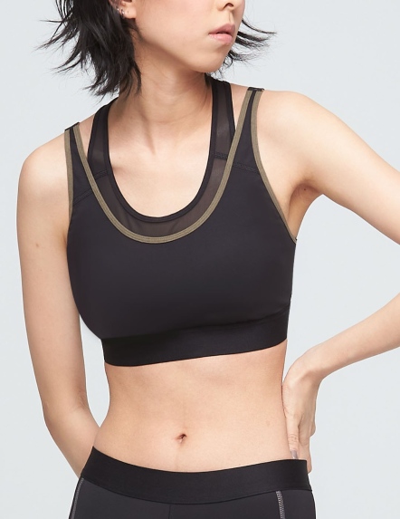 高彈雙層紗網運動內衣【兩色】